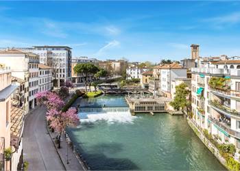 Treviso Centro Storico: Esclusiva Residenza fronte Sile in Riviera Margherita (3 Camere e 2 Bagni)