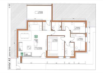 Treviso Zona Ospedale, Nuovo Classe A4: Piano Terra 3 Camere, Giardino Privato Ingresso Indipendente